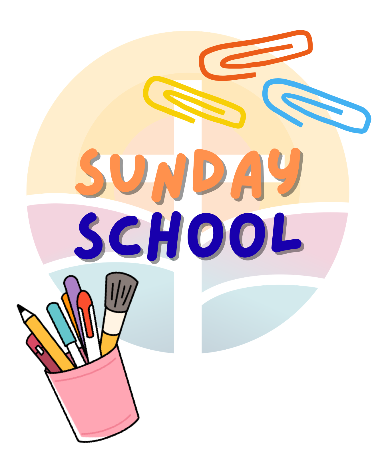 sunday school decal